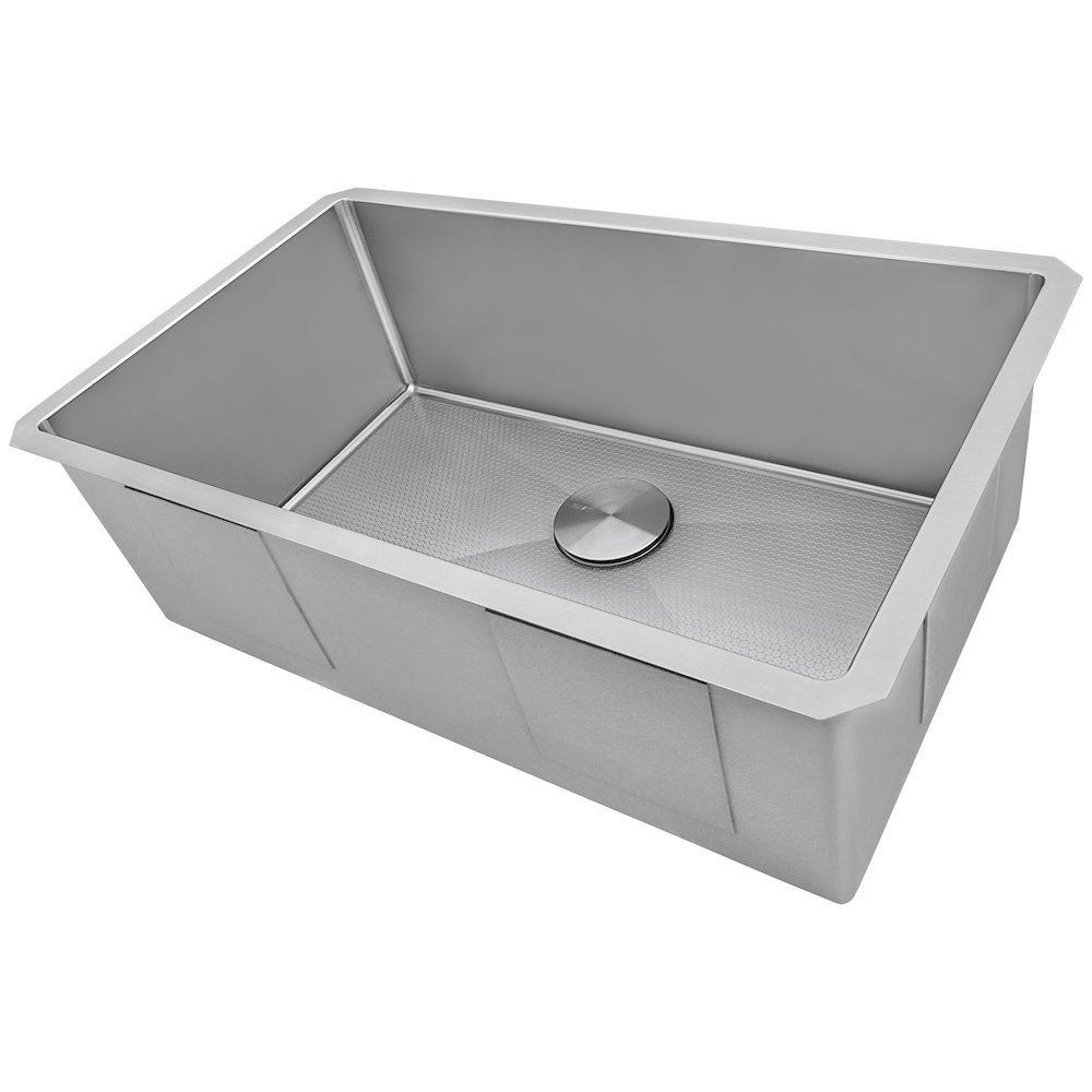 30-inch Scratch Resistant Embossed Texture Kitchen Sink Stainless Steel. Picture 1