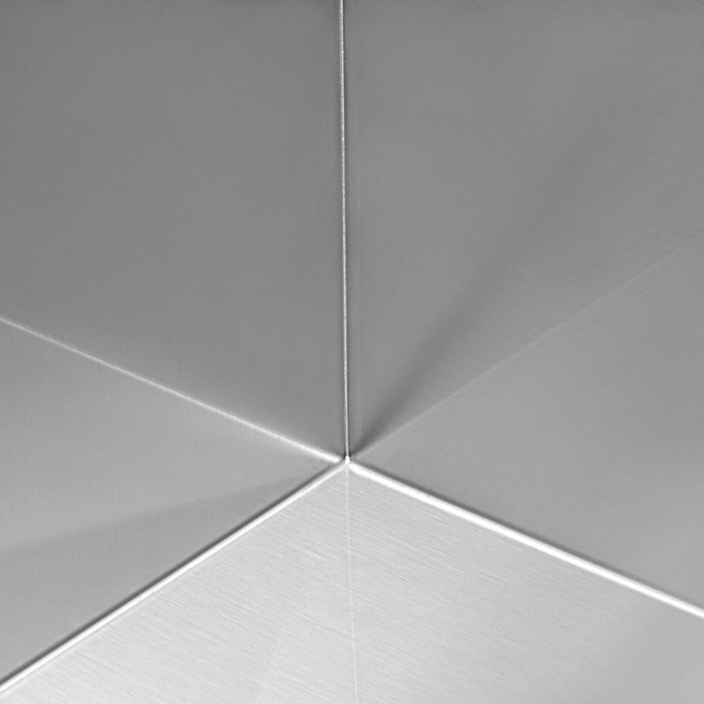 23 x 20 inch Workstation Drop-in Topmount Kitchen Sink 16 Gauge Stainless Steel. Picture 8