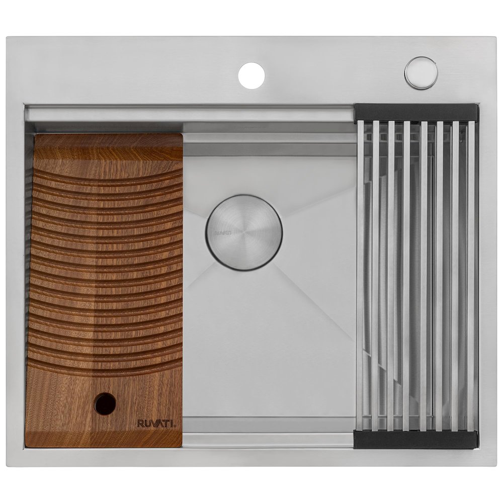 25 x 22 x 12 inch Deep Laundry Workstation Sink. Picture 3