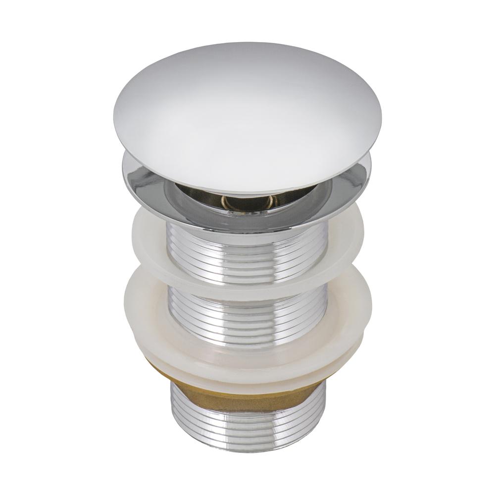 Ruvati Umbrella Style Push Pop-up Drain for Bathroom Sinks without Overflow. Picture 4