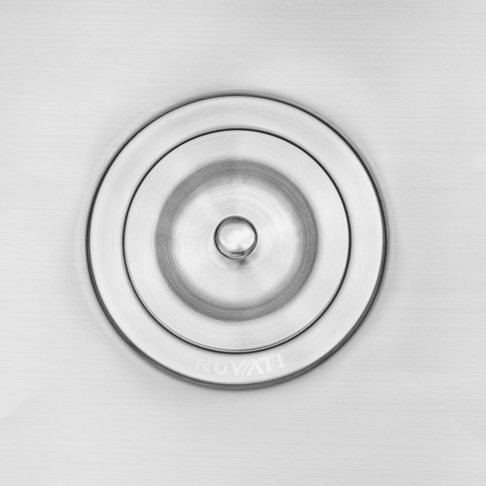 Ruvati  Kitchen Sink Basket Strainer Stainless Steel. Picture 7