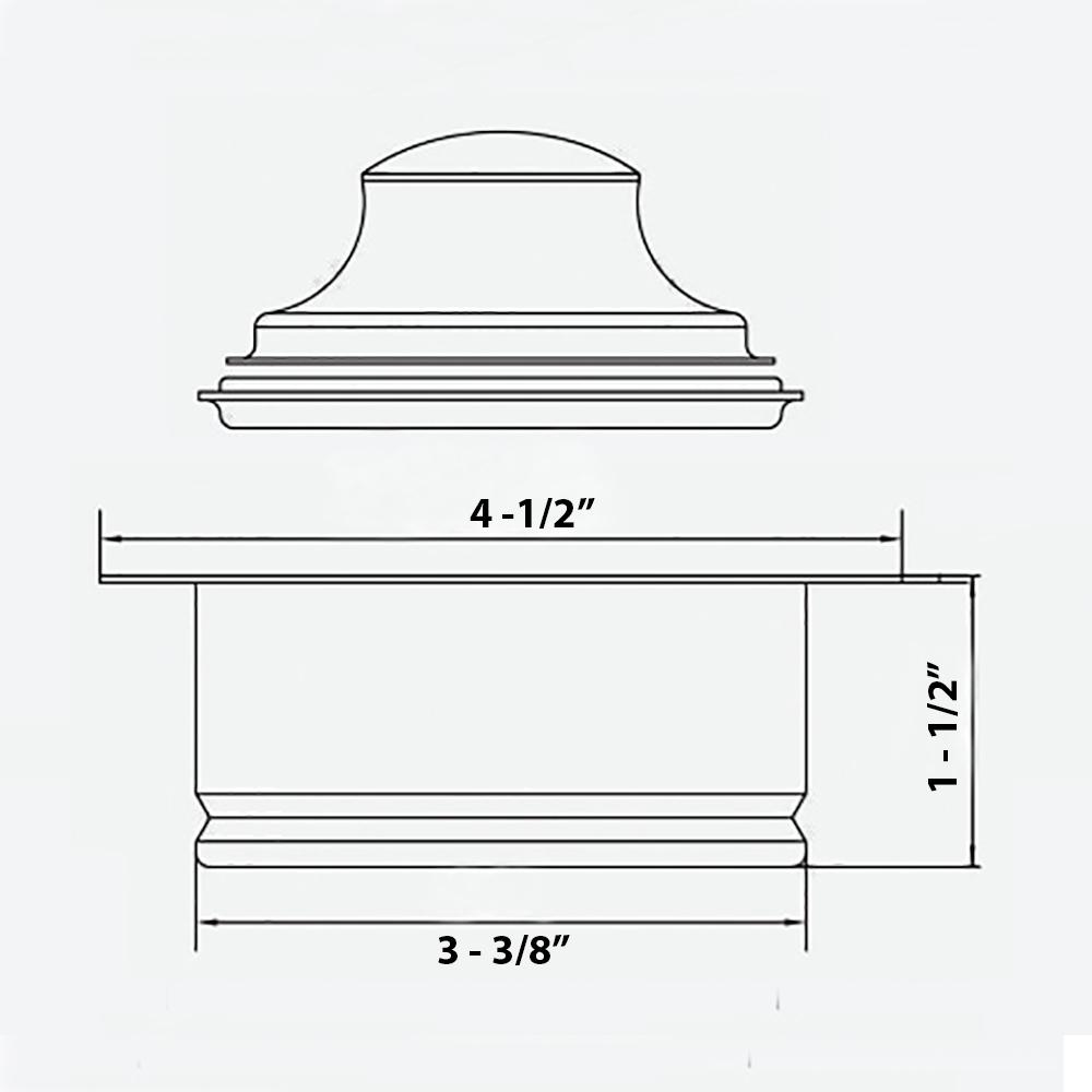 Ruvati Garbage Disposal Flange for Kitchen Sinks. Picture 5