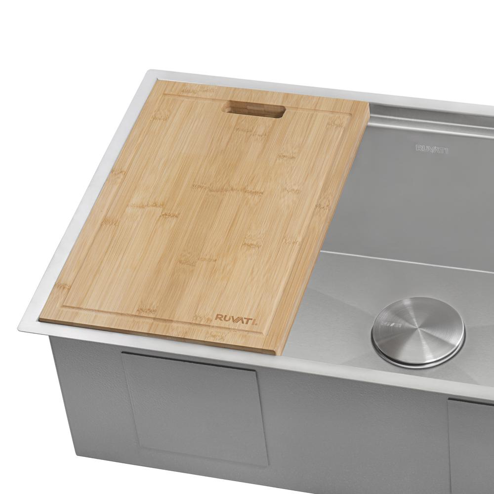 Ruvati 17 x 11 inch Solid Wood Replacement Cutting Board. Picture 12