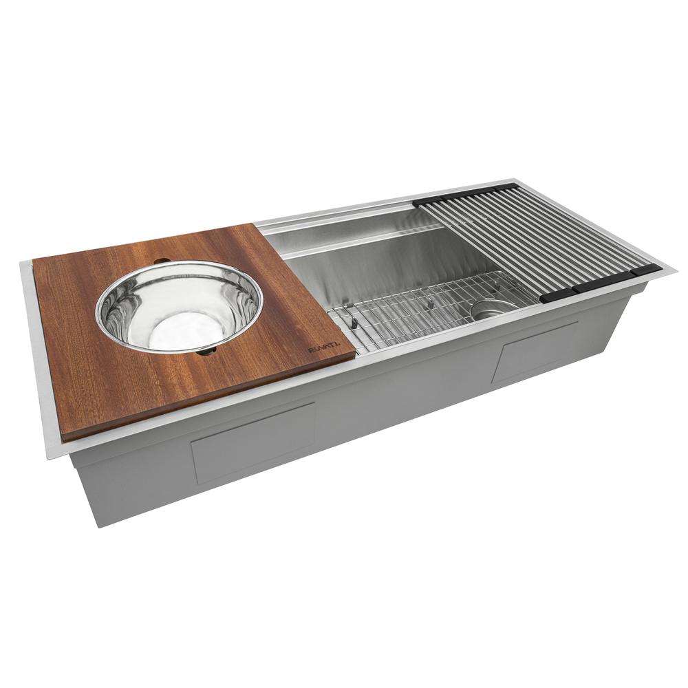 Ruvati 17 x 16 inch Dual-Tier Replacement Wood platform. Picture 4