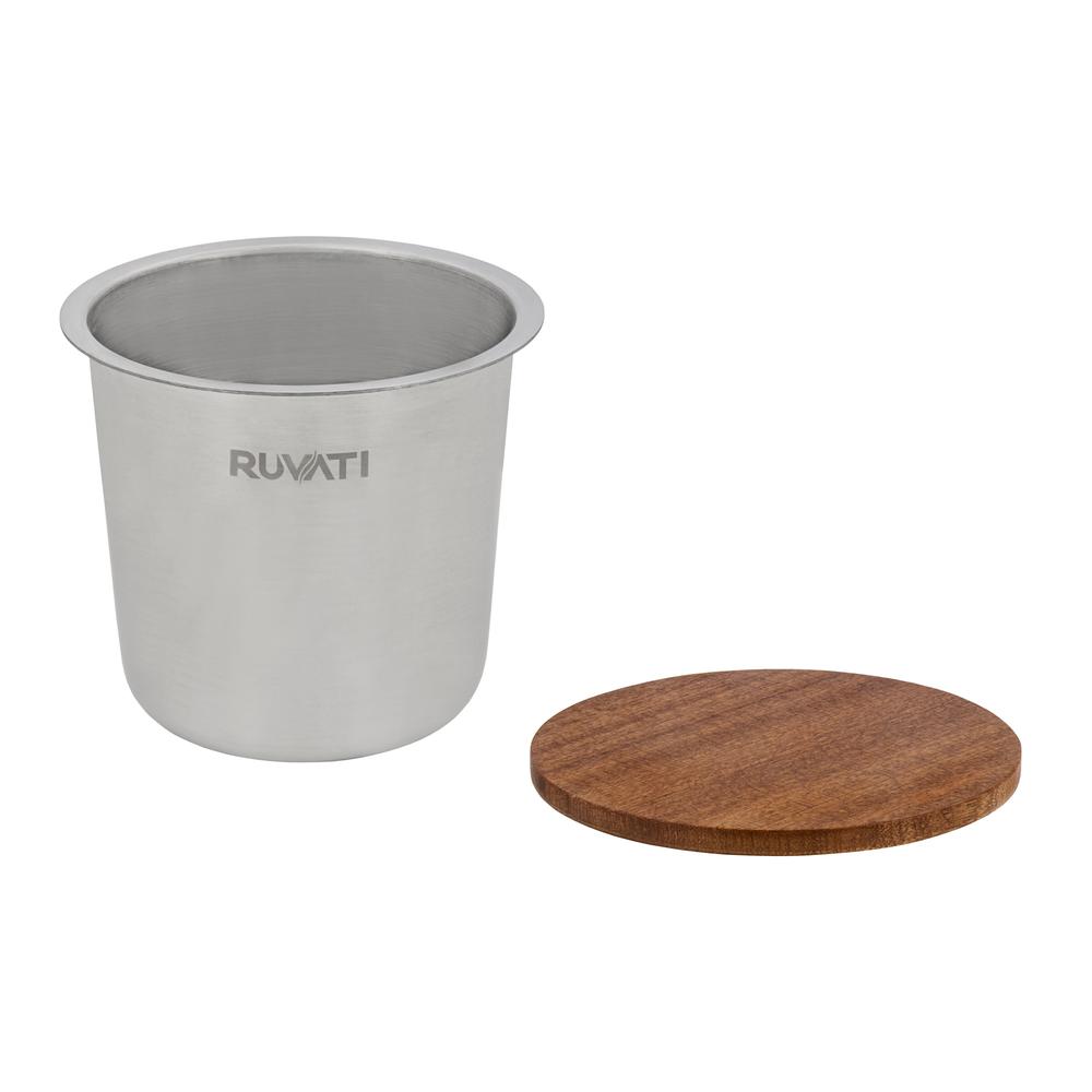Ruvati Condiment Tray 3 Bowl Serving Board for Workstation Sinks (complete set). Picture 3