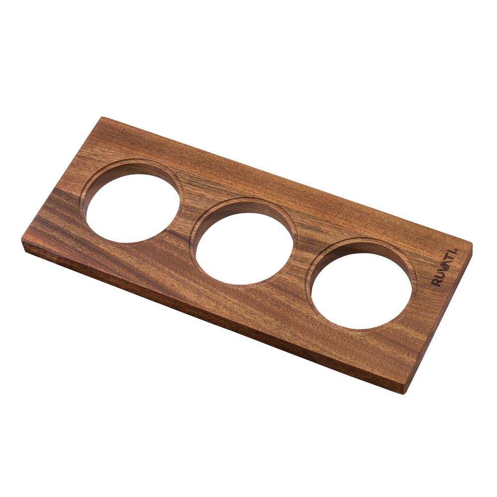 Ruvati Condiment Tray 3 Bowl Serving Board for Workstation Sinks (complete set). Picture 2