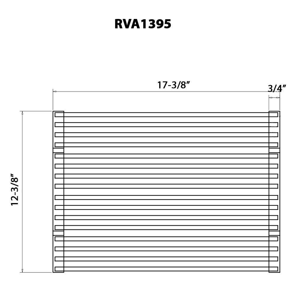 Ruvati Stainless Steel and Silicone Foldable Drying Rack. Picture 6