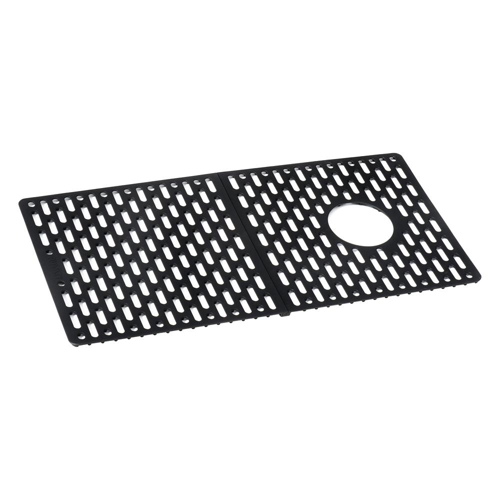 Ruvati Silicone Bottom Grid Sink Mat for RVG1033 and RVG2033 Sinks Black. Picture 1