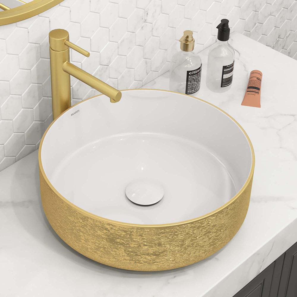 Ruvati 14 inch Bathroom Vessel Sink. Picture 7