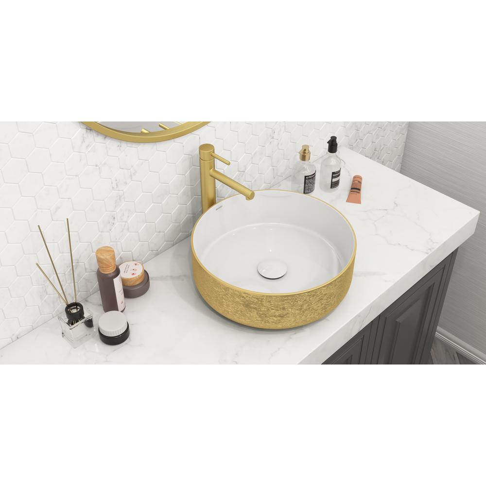 Ruvati 14 inch Bathroom Vessel Sink. Picture 8