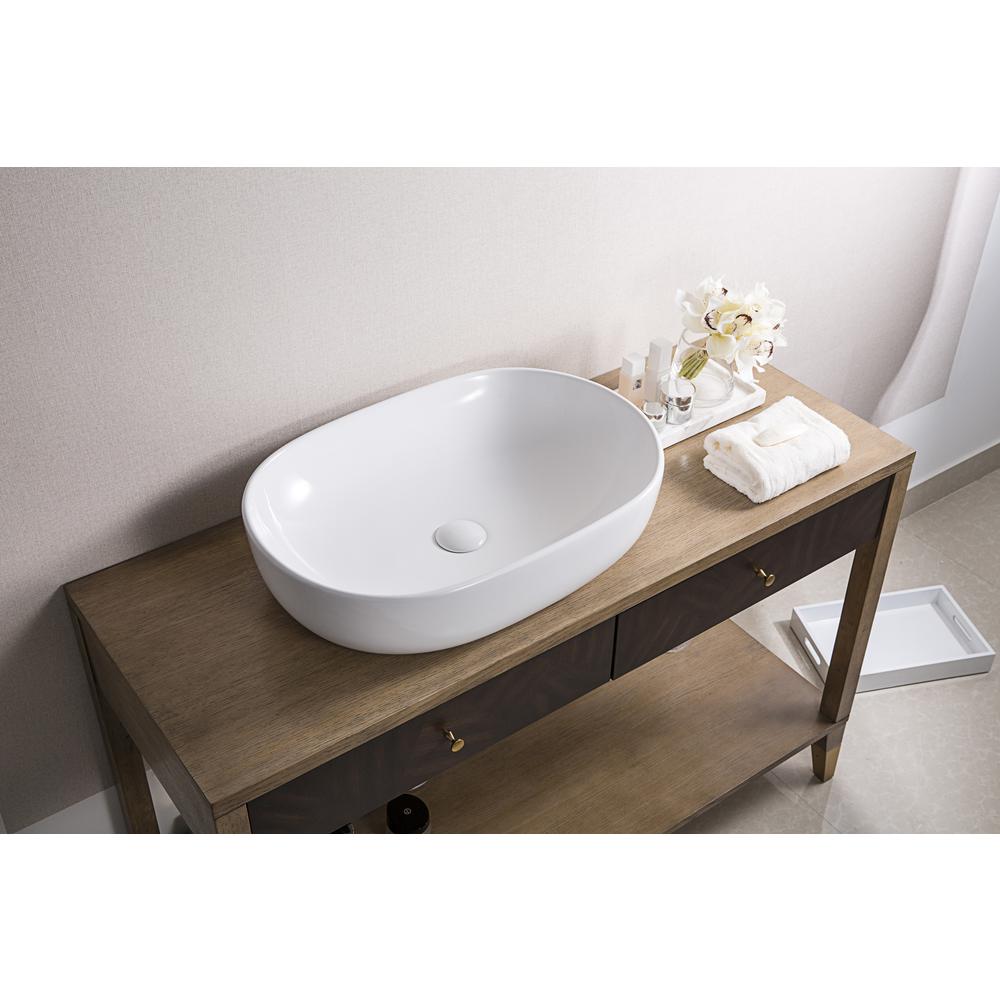 Ruvati 24 x 16 inch Bathroom Vessel Sink. Picture 7