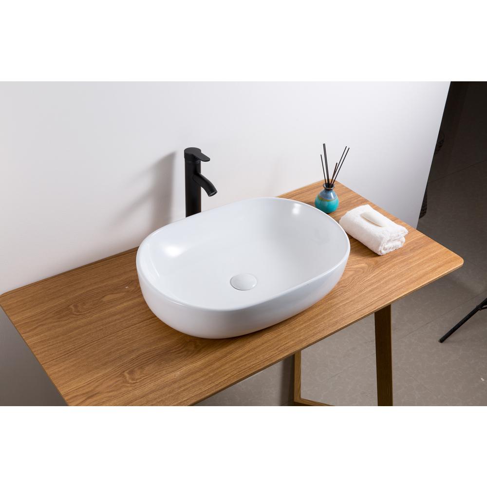 Ruvati 24 x 16 inch Bathroom Vessel Sink. Picture 8