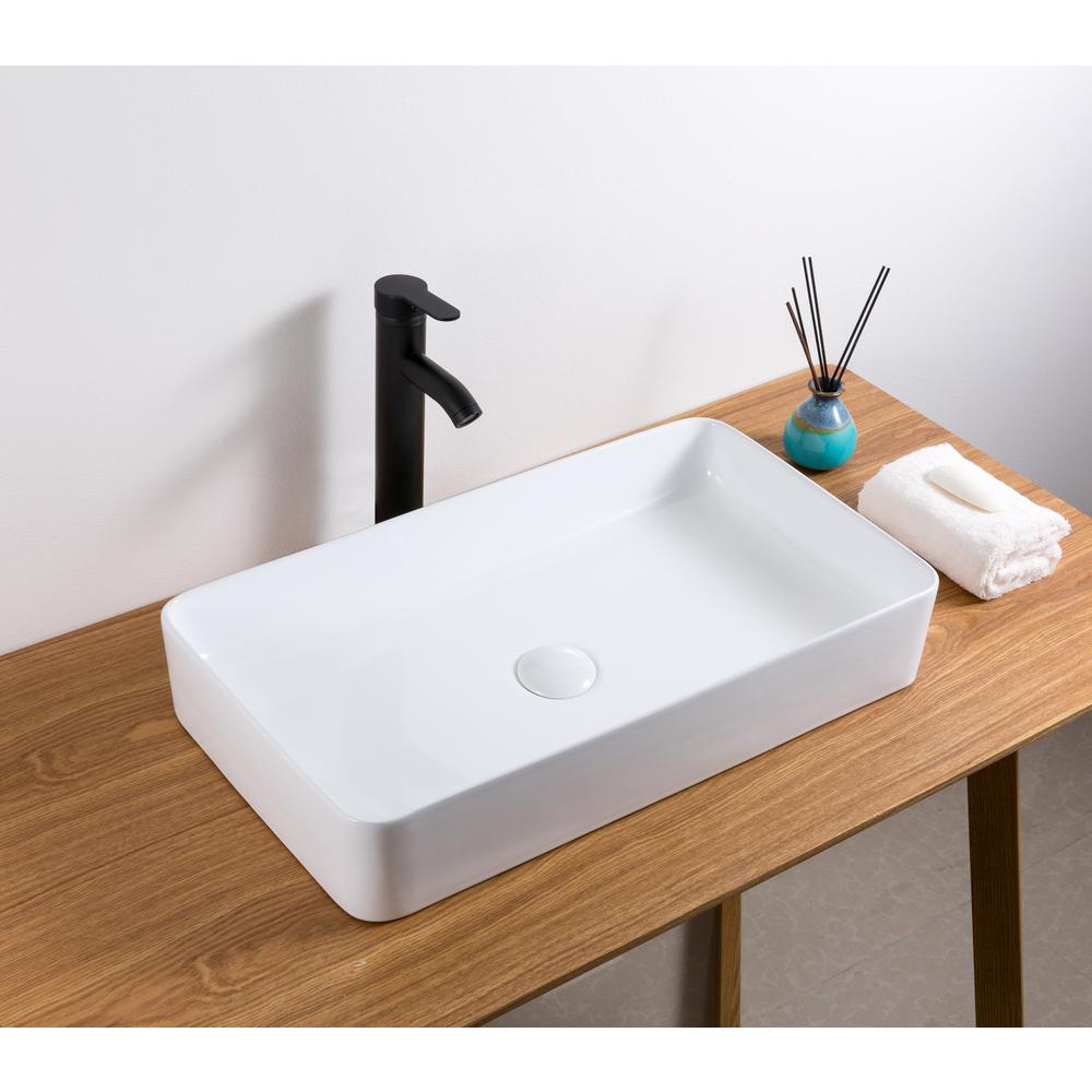 Ruvati 24 x 16 inch Bathroom Vessel Sink. Picture 2
