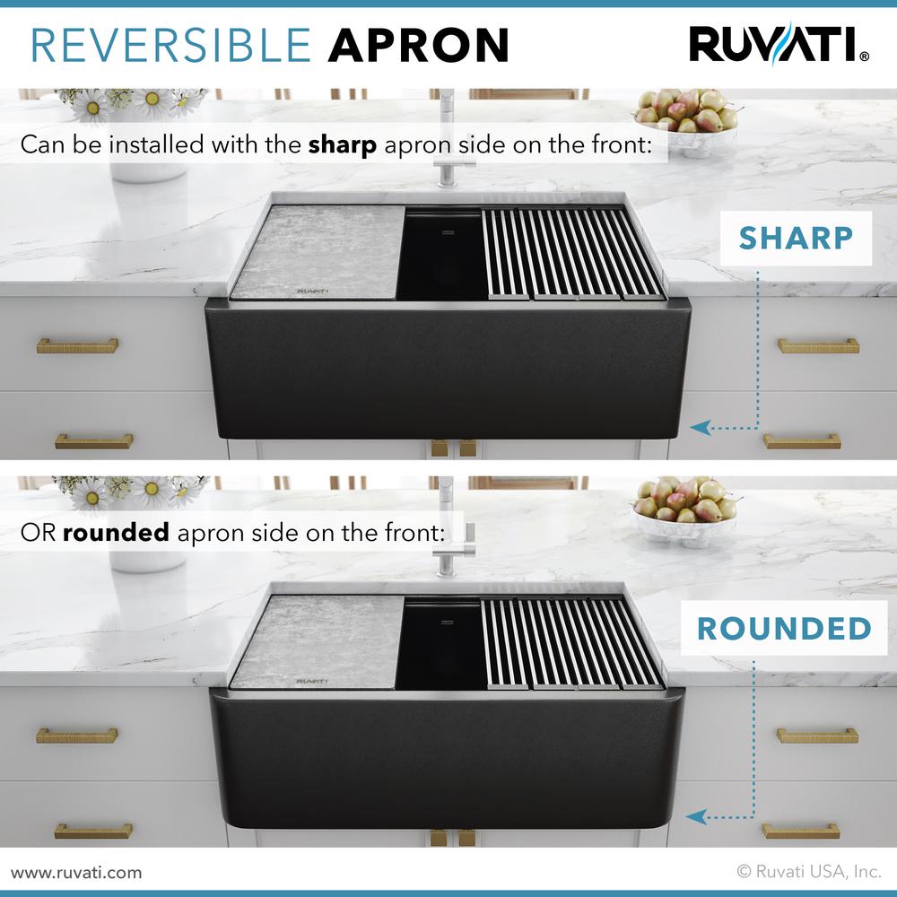 Ruvati 33-inch Kitchen Sink. Picture 7