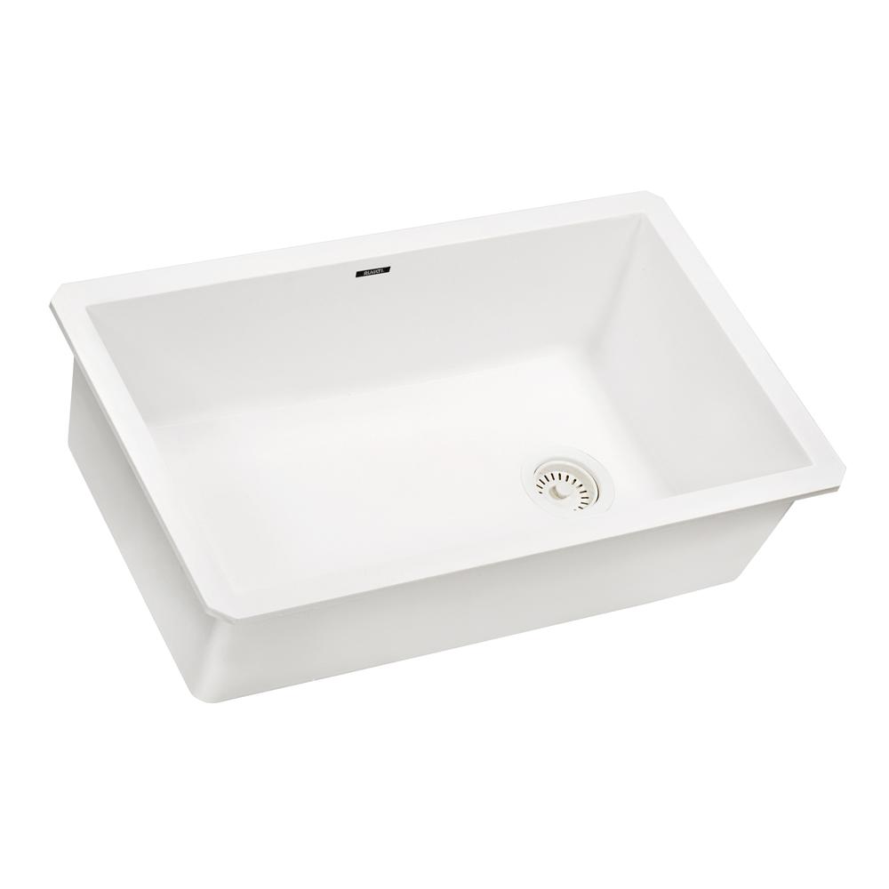 Ruvati 32 x 19 inch epiGranite Undermount Single Bowl Kitchen Sink. Picture 5