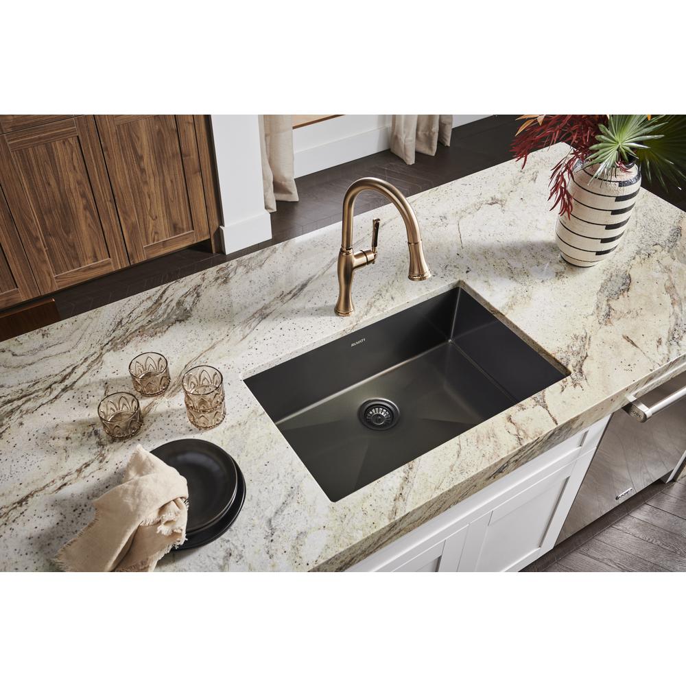 Ruvati 27-inch Undermoun Kitchen Sink 16 Gauge Single Bowl. Picture 8