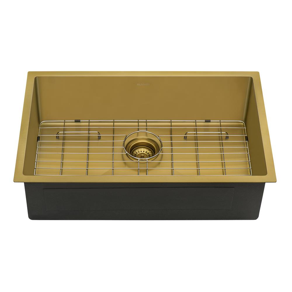 Ruvati 27-inch Undermount Kitchen Sink 16 Gauge Single Bowl. Picture 1