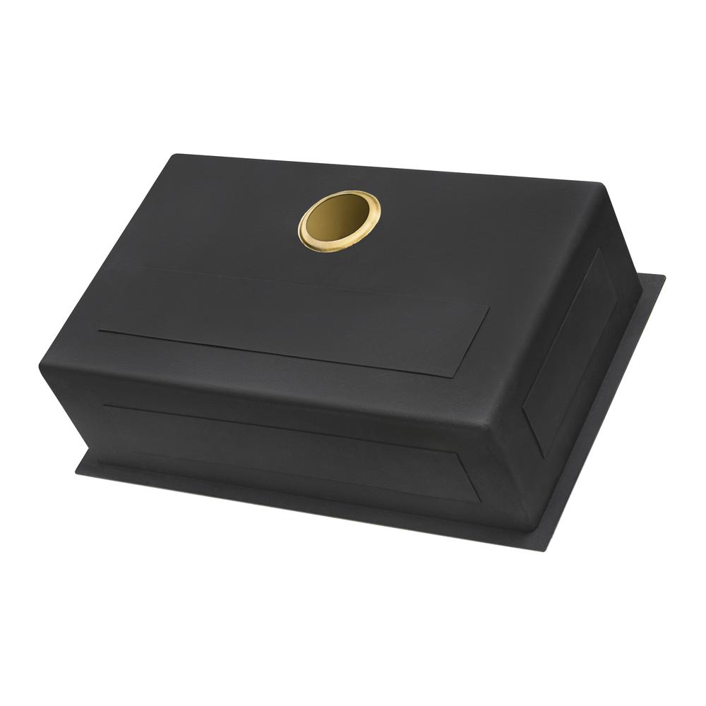 Ruvati 27-inch Undermount Kitchen Sink 16 Gauge Single Bowl. Picture 3
