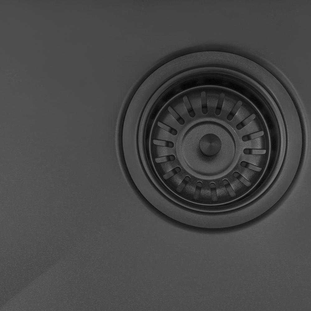 Ruvati 30-inch Undermount Kitchen Sink 16 Gauge Single Bowl. Picture 3