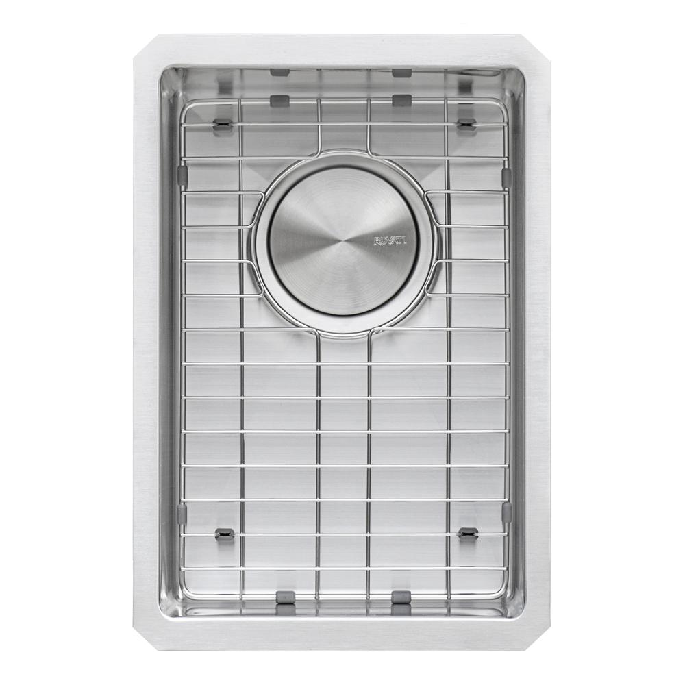 Ruvati 12 inch Undermount Bar Prep Kitchen Sink 16 Gauge Corners Single Bowl. Picture 1
