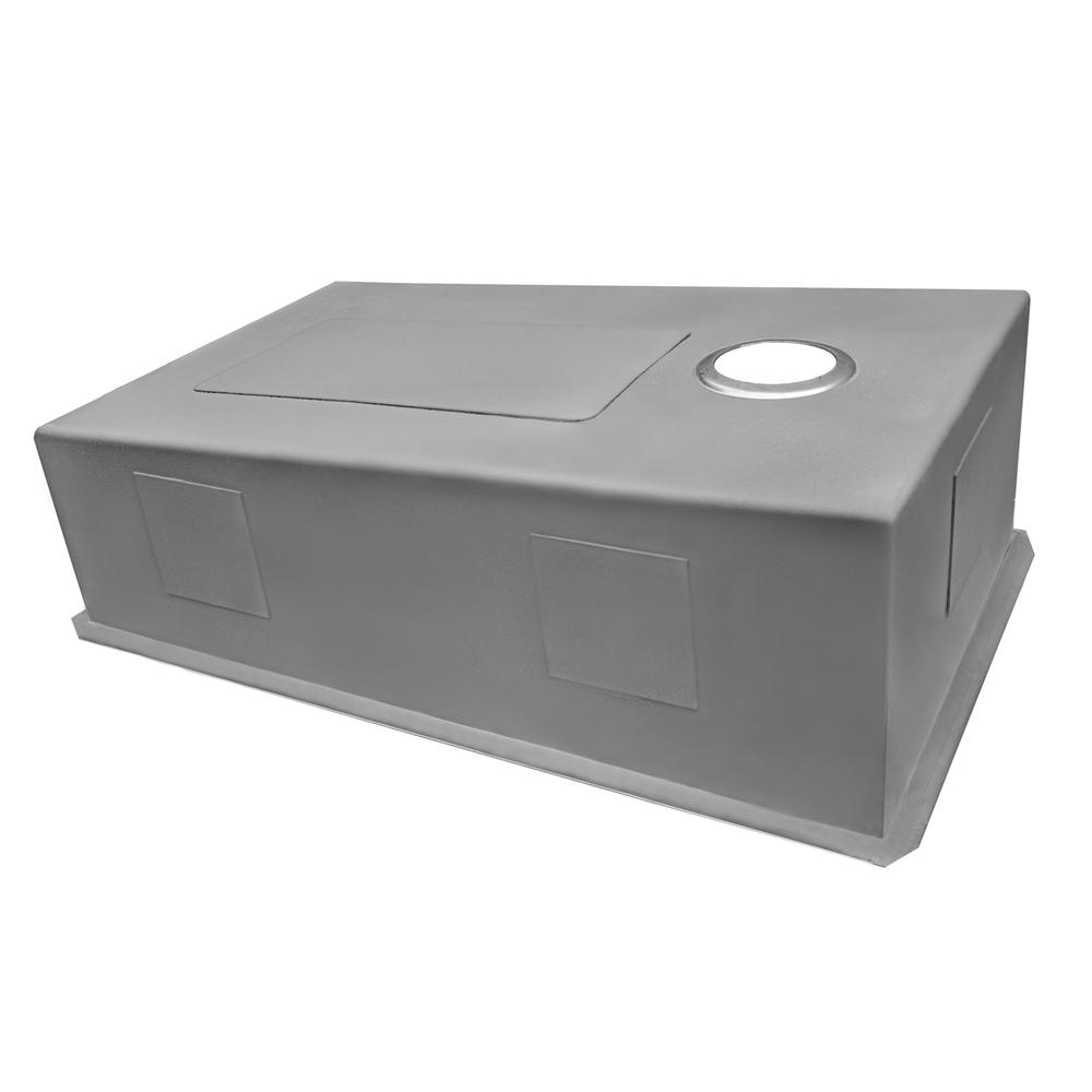 Ruvati 36-inch Kitchen Sink Undermount 16 Gauge. Picture 3