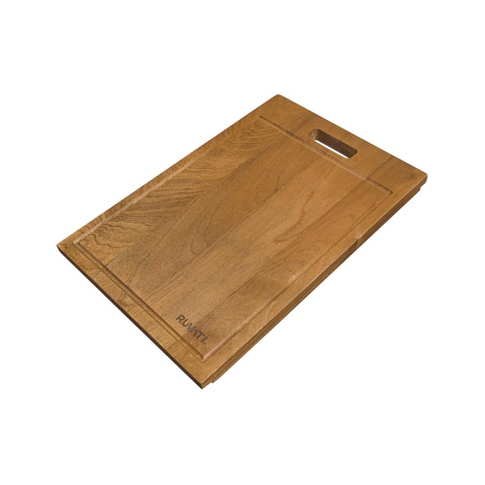 Ruvati 24-inch Apron-front Workstation Kitchen Sink 16 Gauge Single Bowl. Picture 4