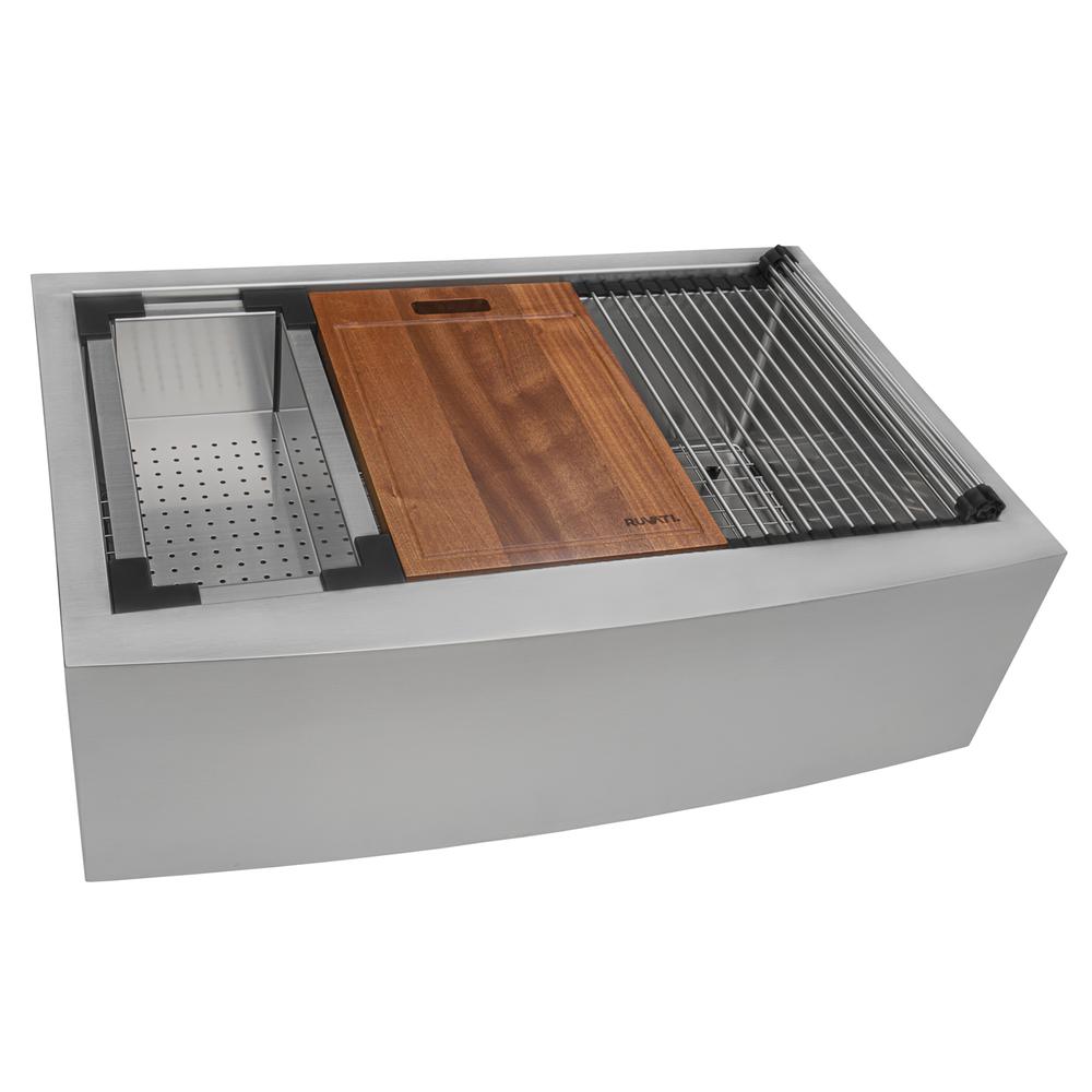 Ruvati 33" Kitchen Sink 16 Gauge. Picture 1