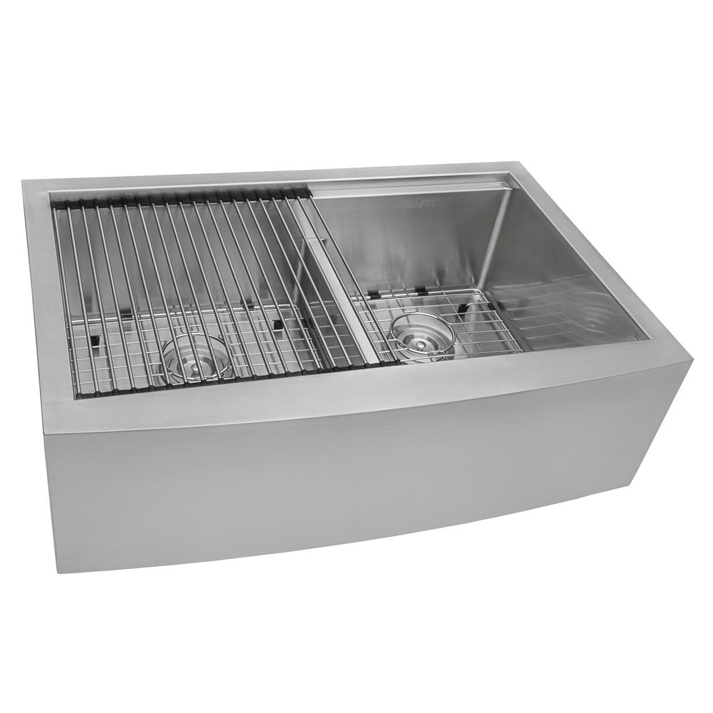 Ruvati 33" Kitchen Sink 16 Gauge. Picture 2