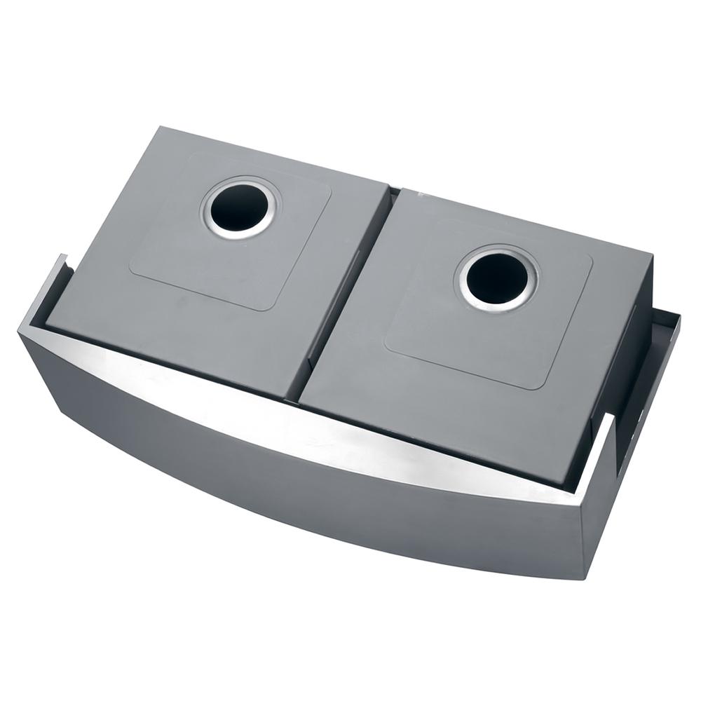 Ruvati 36" Kitchen Sink 16 Gauge. Picture 3