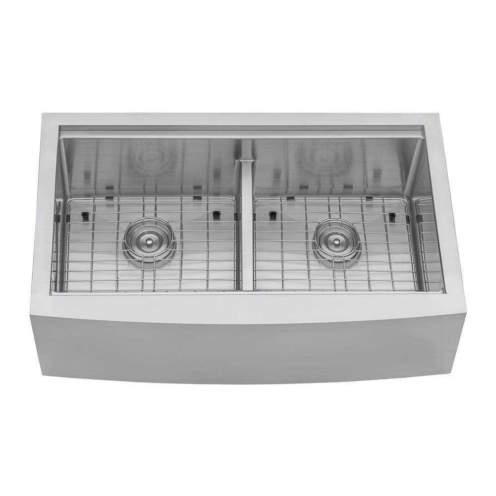 Ruvati 36" Kitchen Sink 16 Gauge. Picture 5