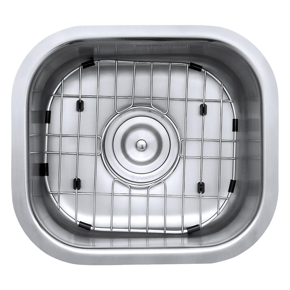 Ruvati 13 x 15 inch Bar Prep Sink Undermount 16 Gauge Stainless Steel. Picture 7