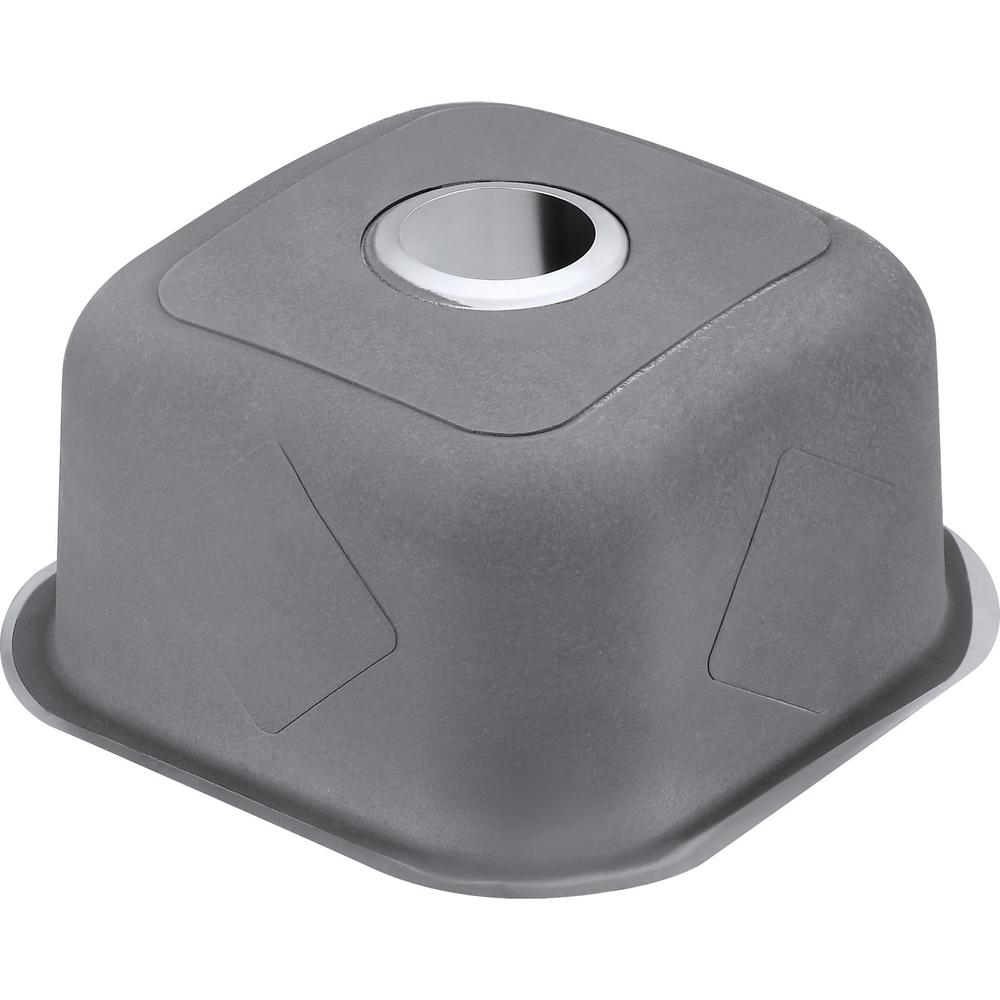 Ruvati 16 x 16 inch Bar Prep Sink Undermount 16 Gauge Stainless Steel. Picture 10