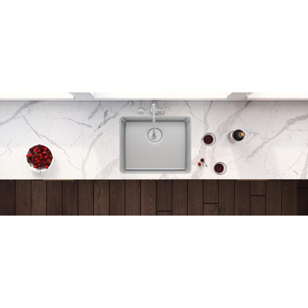 Ruvati 23-inch Undermount Kitchen Sink 16 Gauge Stainless Steel Single Bowl. Picture 8