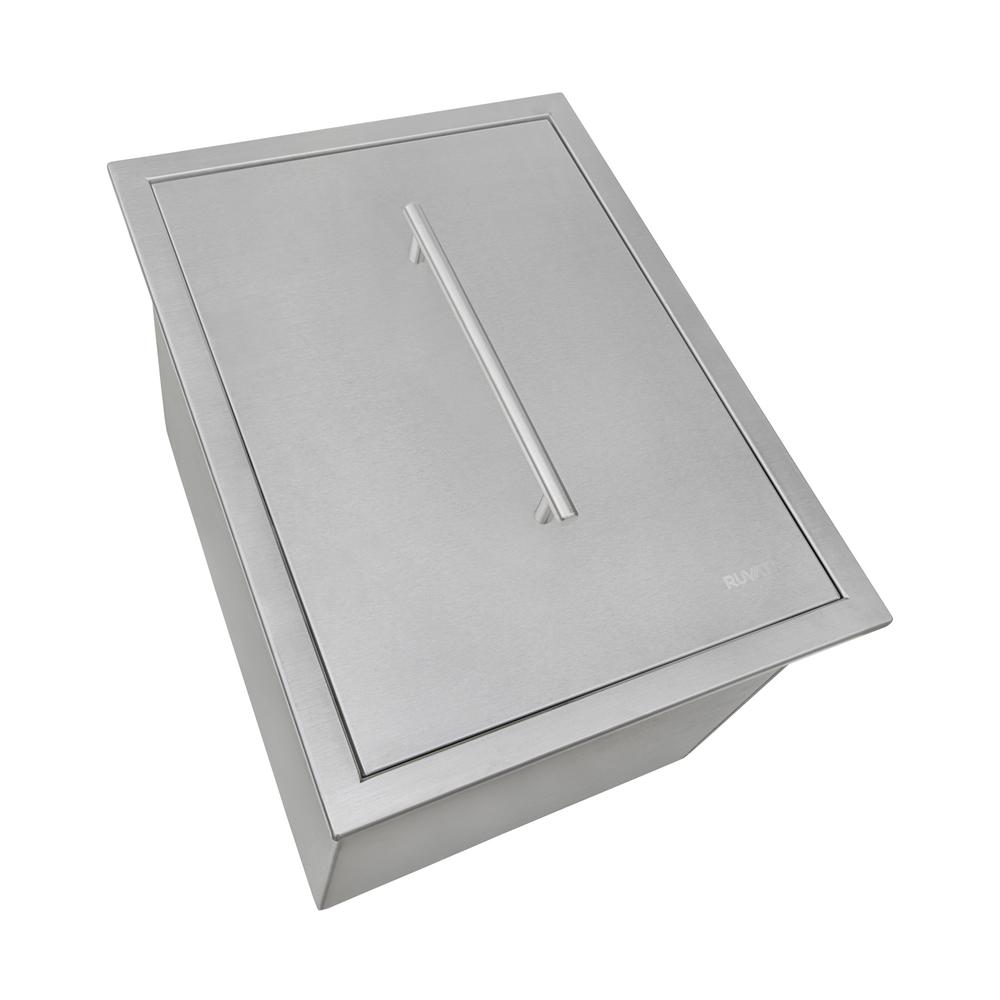 Ruvati Sink 15 x 20 inch Outdoor BBQ Marine Grade T-316 Topmount. Picture 4