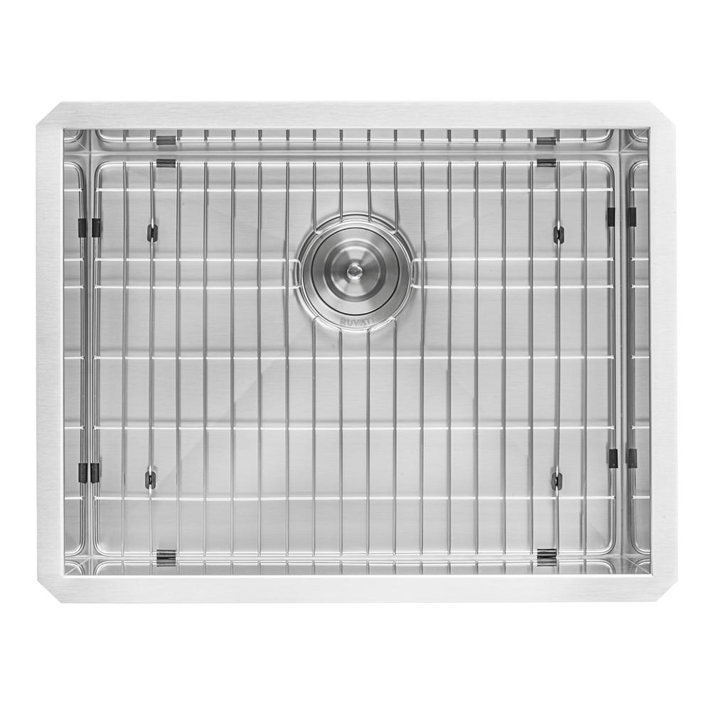 Ruvati 24" x 18" x 13" Deep Laundry Utility Sink Undermount 16 Gauge. Picture 3