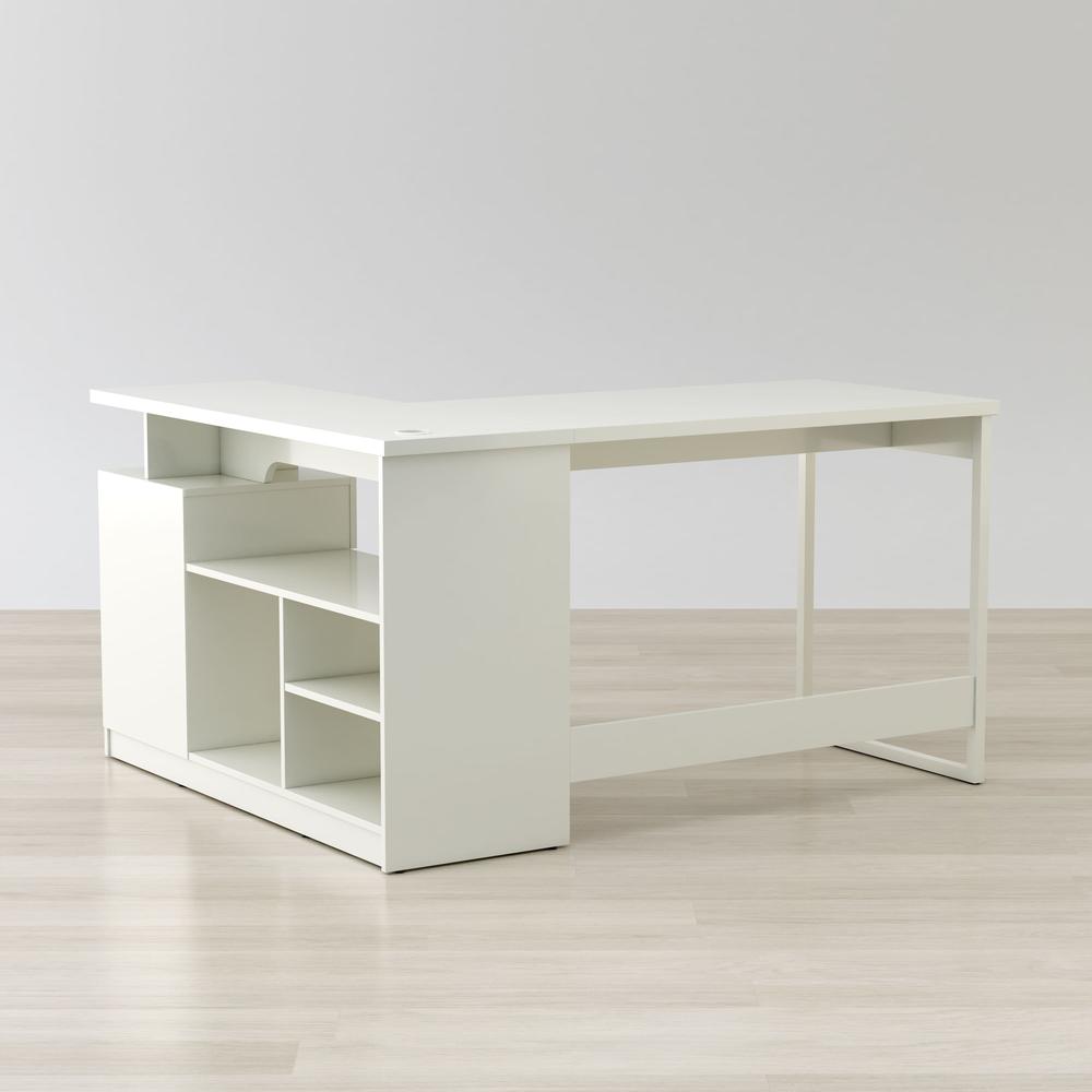 Lexi 55" L-Shaped Corner Desk. Picture 7