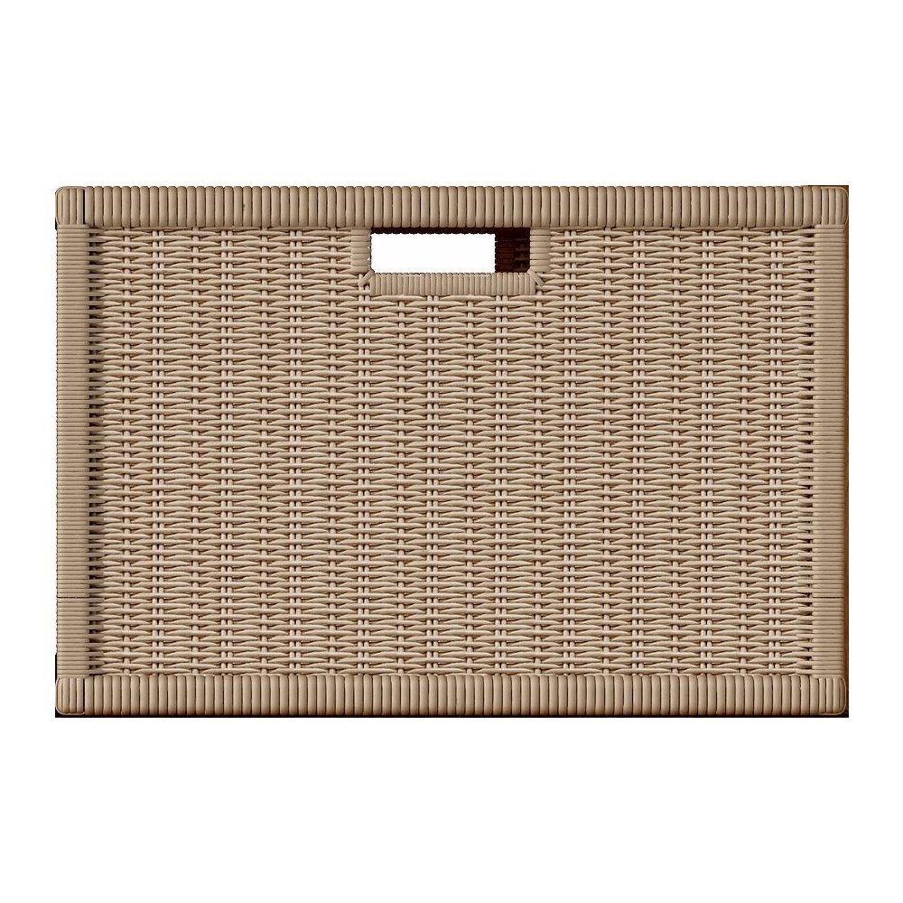 Wicker Basket for Towel Console TB-4720 (1 pair). Picture 1