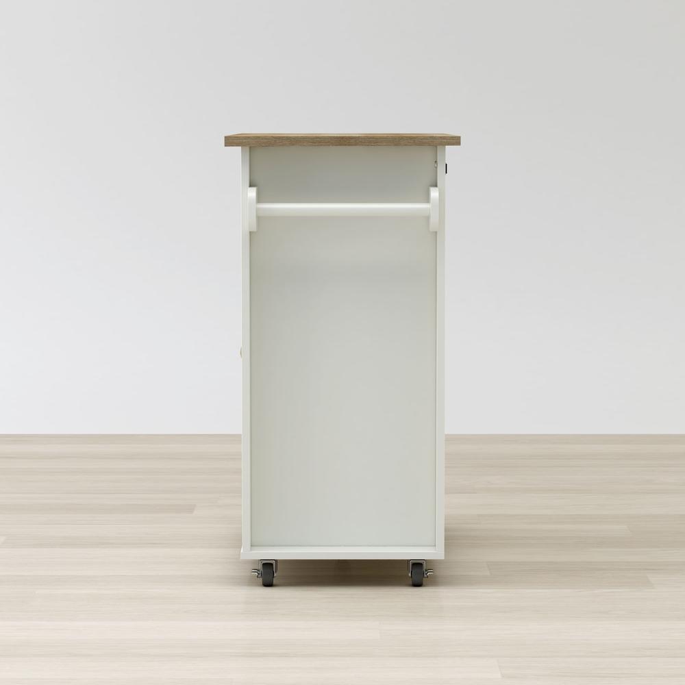 Aston 33.5" Kitchen Cart. Picture 7