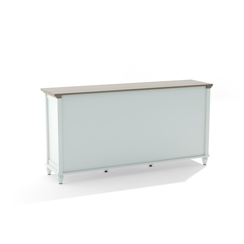 Chenon Sideboard - White & Brown. Picture 9
