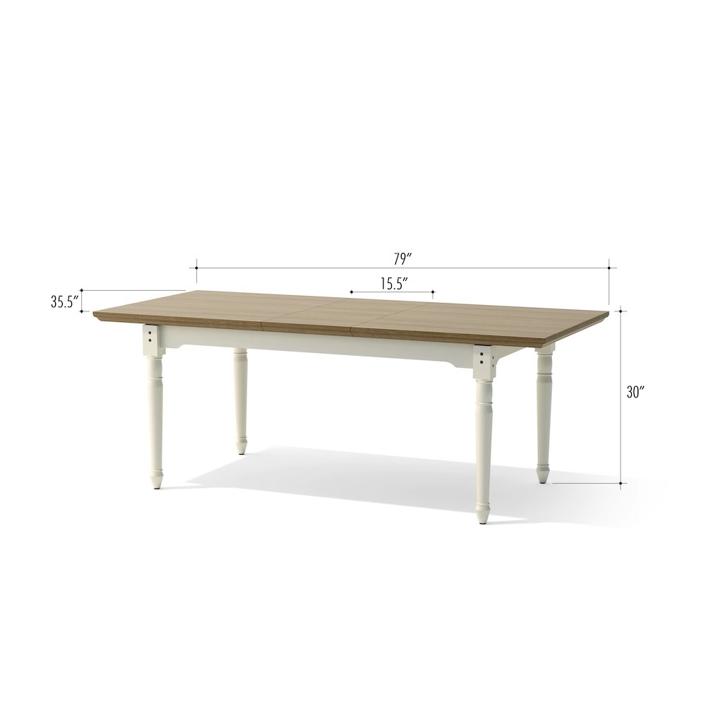 Chenon Extension Dining Table. Picture 9