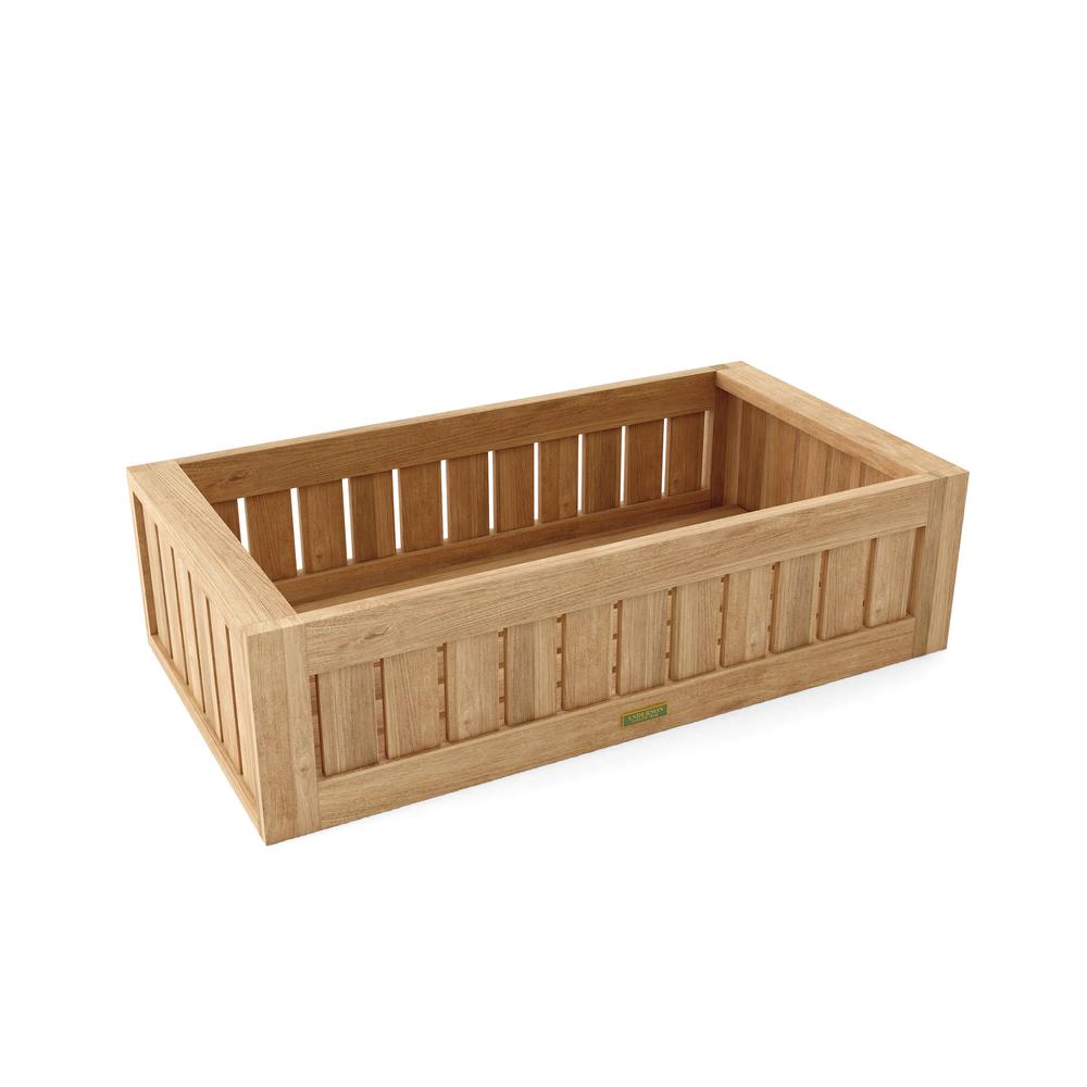 Straight Modular Planter. Picture 1