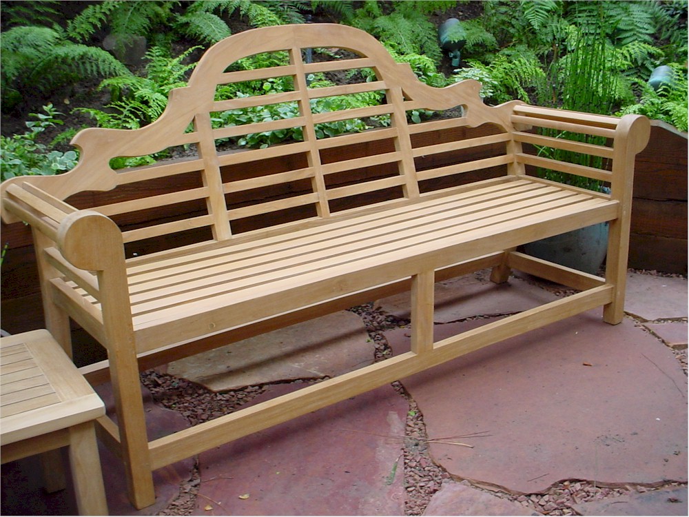 Marlborough 3-Seater Bench. Picture 6