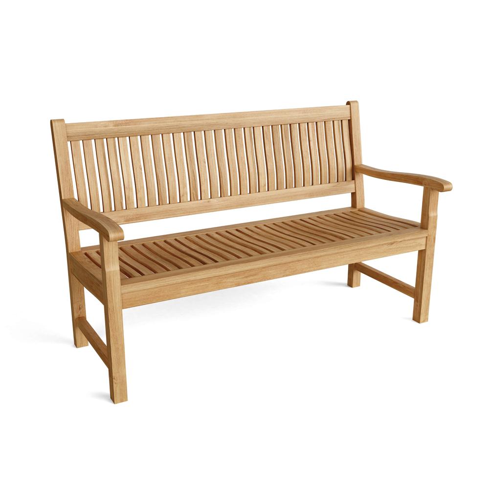 Del-Amo 3-Seater Bench. Picture 1