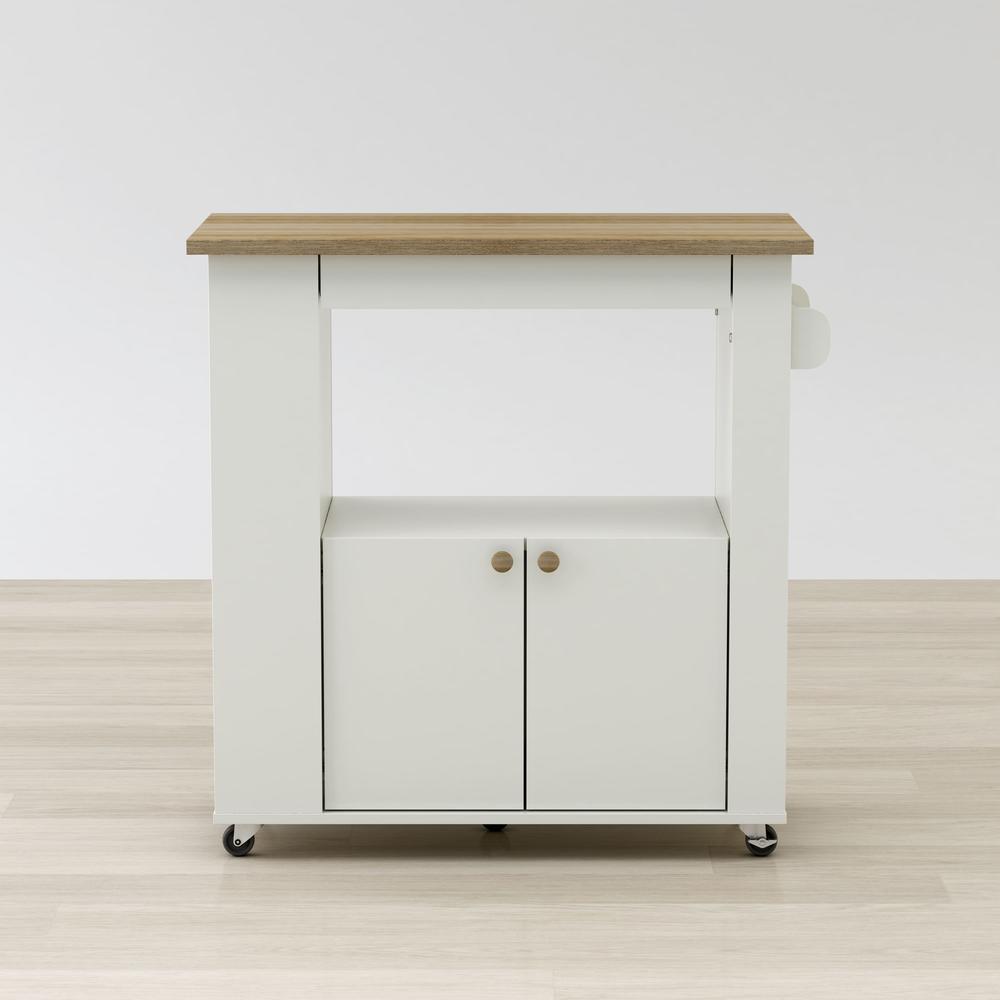Aston 33.5" Kitchen Cart. Picture 4