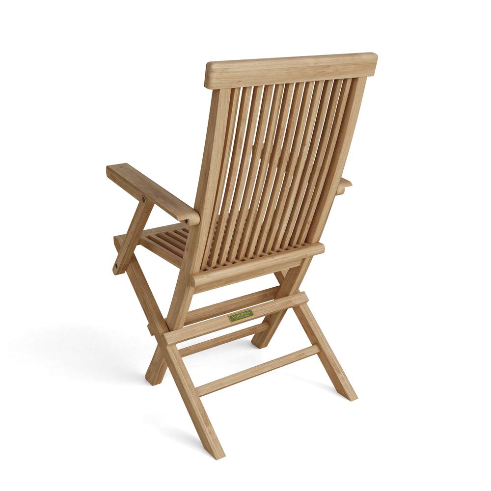 Classic Folding Armchair, Set of 2. Picture 2