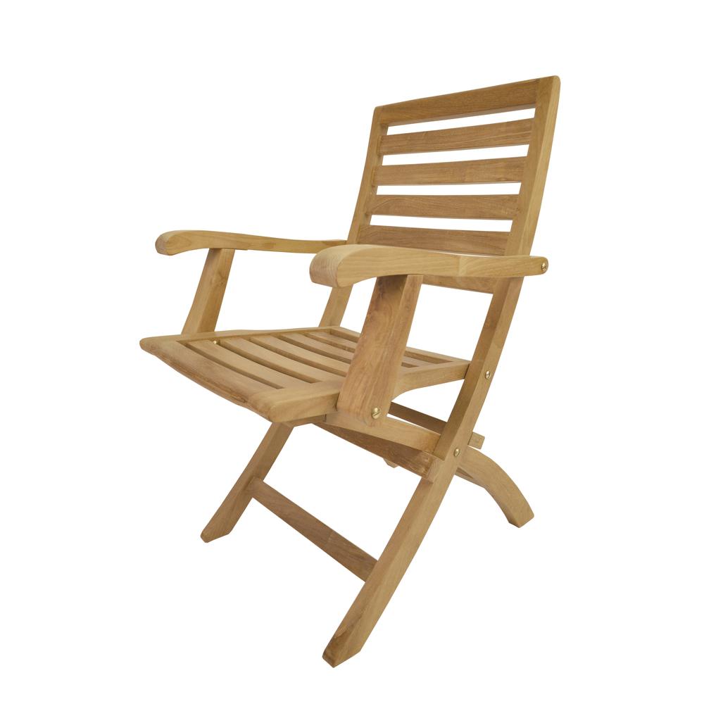 Andrew Folding Armchair, Set of 2. Picture 3
