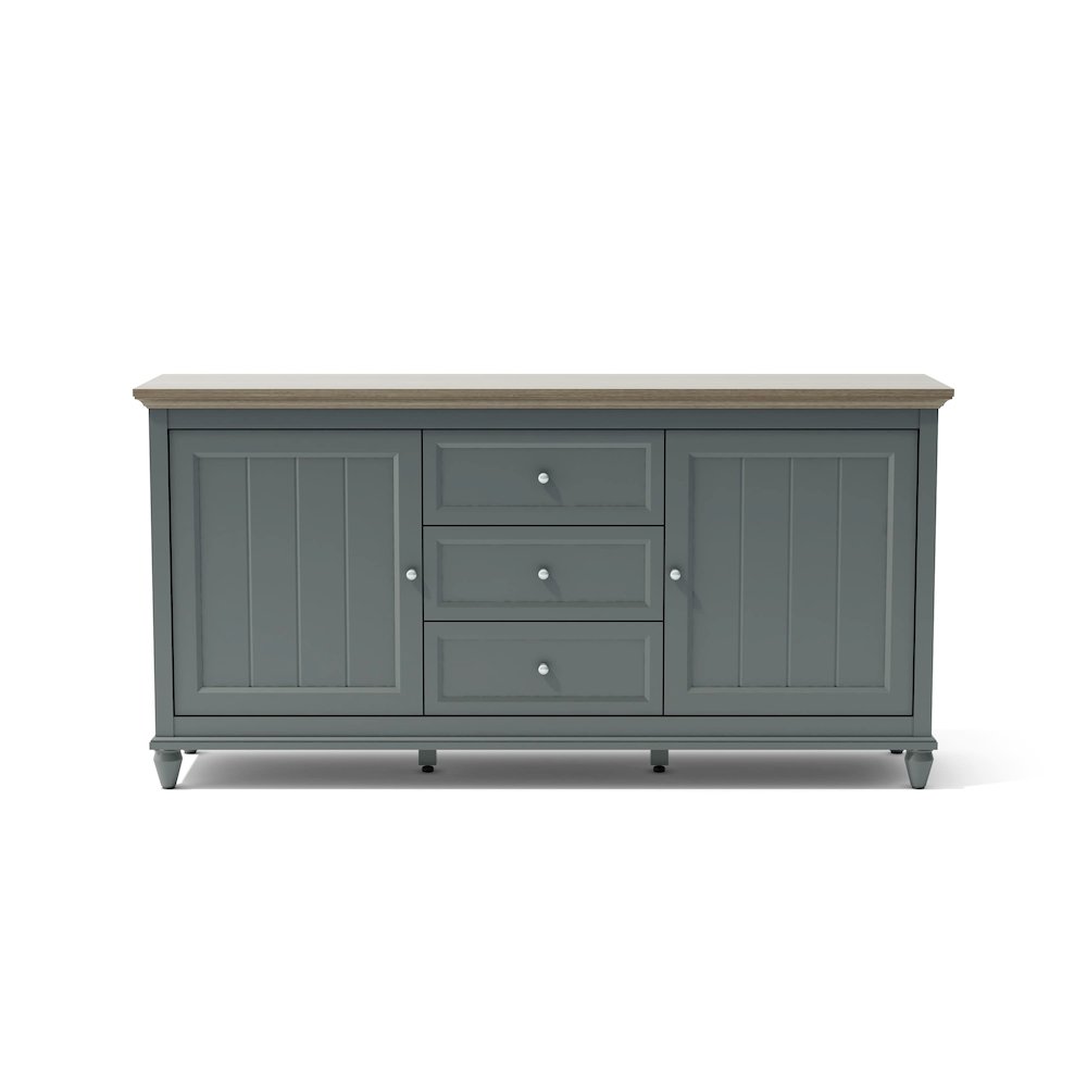 Chenon Sideboard - Grey & Brown. Picture 2