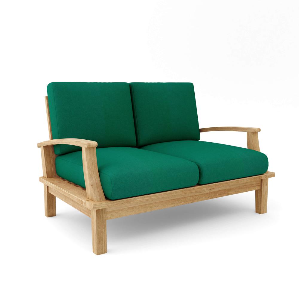 Brianna Deep Seating Loveseat + Cushion. Picture 1