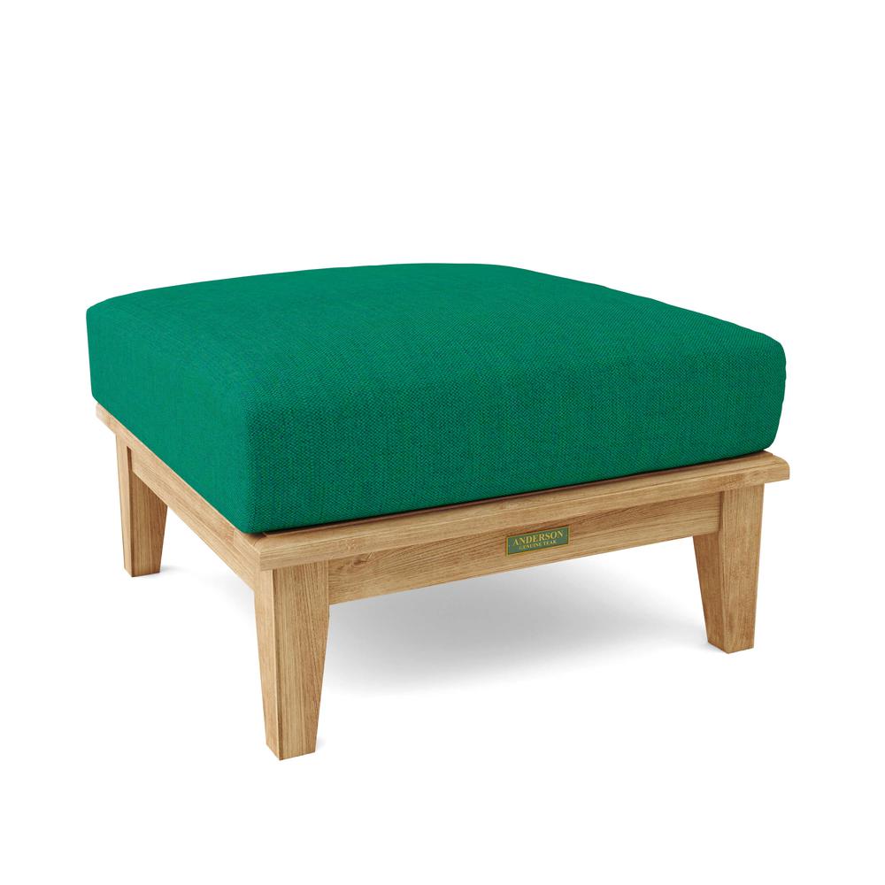 Brianna Ottoman + Cushion. Picture 1
