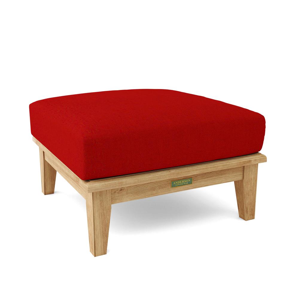 Brianna Ottoman + Cushion. Picture 2